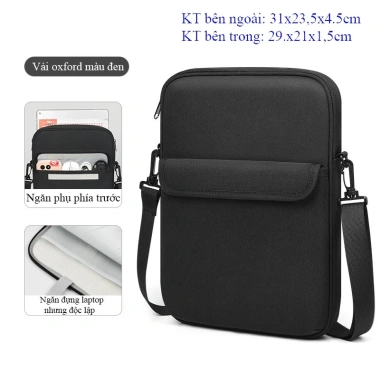 Túi chống sốc MacBook MTB da PU cao cấp - Giá chỉ 193.000đ, bảo vệ laptop