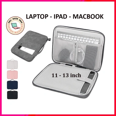 Túi chống sốc MacBook và iPad 11-13.3 inch, 2 ngăn, chống nước, có quai xách - Giá chỉ 155.000₫