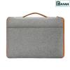Túi Chống Sốc MacBook và Laptop Viền Màu - Chống Nước, Ngăn Phụ Ngang, Quai Da - Giá 118.300 VND 3