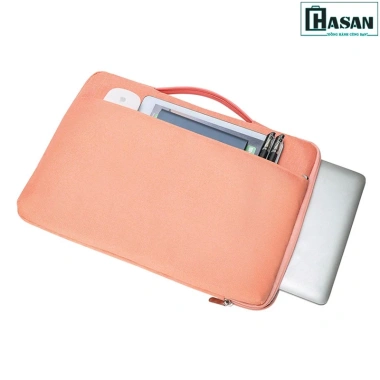 Túi Chống Sốc MacBook và Laptop Viền Màu - Chống Nước, Ngăn Phụ Ngang, Quai Da - Giá 118.300 VND 7