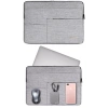 Túi chống sốc nhiều ngăn cho Macbook Laptop 11-15.6 inch - Màu ghi đen, 169k 3
