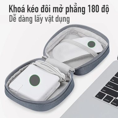 Túi chống sốc nhỏ gọn cho Macbook Pro đựng bộ sạc, chuột, dây cáp, 130.000₫ 2 Túi chống sốc nhỏ gọn cho Macbook Pro đựng bộ sạc, chuột, dây cáp, 130.000₫ 2