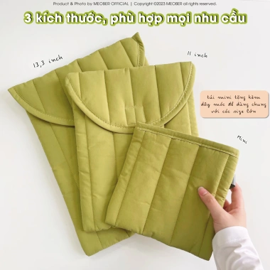 Túi chống sốc Pastel Êm Ái cho iPad, Laptop, MacBook - 3 size, chỉ 124.500 VND