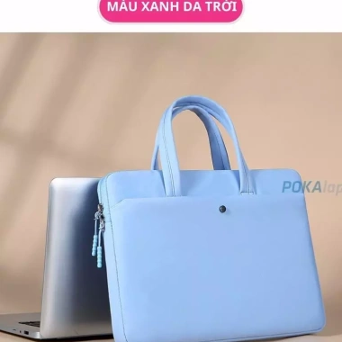 Túi chống sốc POKA90 đựng laptop và MacBook 13-15.6 inch, chống thấm nước, có quai đeo - Giá 200.000 đồng 7