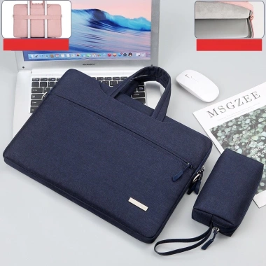 Túi chống sốc vải chống thấm bảo vệ laptop Macbook kèm túi ví 216.000đ