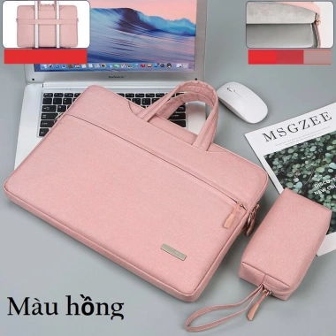 Túi chống sốc vải chống thấm bảo vệ laptop Macbook kèm túi ví 216.000đ