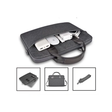Túi chống sốc Wiwu Minimalist Laptop 14‑15.6 inch, chống thấm nước, kèm quai, chính hãng – Giá ưu đãi 289k