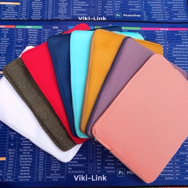 Túi chống sock Laptop xốp lưới chất lượng Bảo vệ đa sắc màu, giao màu ngẫu nhiên, chỉ 35.000 VND