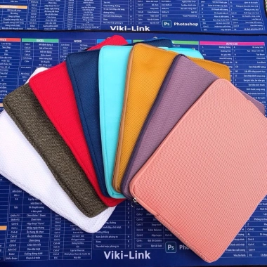 Túi chống sock Laptop xốp lưới chất lượng Bảo vệ đa sắc màu, giao màu ngẫu nhiên, chỉ 35.000 VND