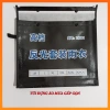 Túi chống thấm đựng quần áo mưa nhỏ gọn, màu đen, phù hợp cốp xe và ba lô 3