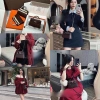 Túi chữ H da tô gô size 25-30 Giá chỉ 325.000đ, chất liệu bền, thiết kế sang 10