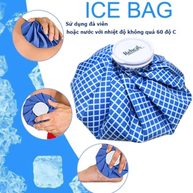 Túi chườm đá lạnh Reheal 26cm - Giảm chấn thương khi tập thể thao, đá bóng, chườm lạnh giá 38.000 VND