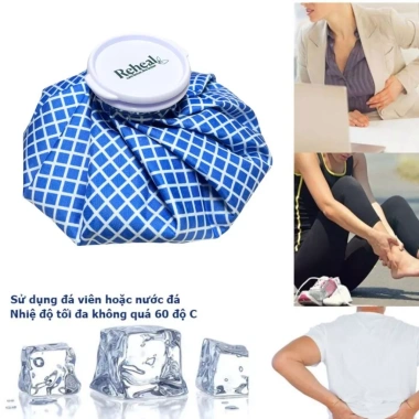 Túi chườm đá lạnh Reheal 26cm - Giảm chấn thương khi tập thể thao, đá bóng, chườm lạnh giá 38.000 VND