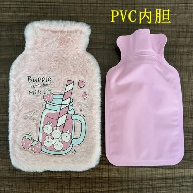 Túi chườm giữ nhiệt lông thỏ mềm mại giảm đau bụng kinh, thư giãn - chỉ 55k 3