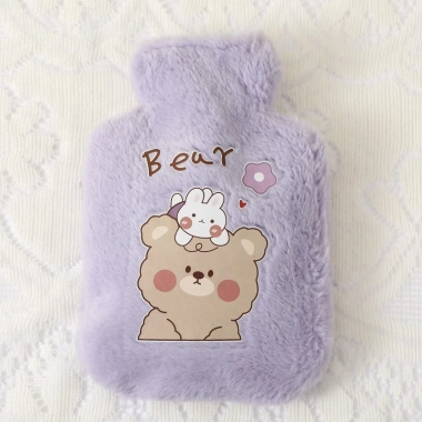 Túi chườm giữ nhiệt lông thỏ mềm mại giảm đau bụng kinh, thư giãn - chỉ 55k 9