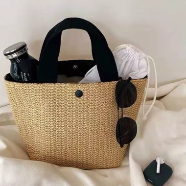 Túi cói cầm tay hot nhất Instag, cao cấp, giá chỉ 27.000₫ giảm từ 35.100