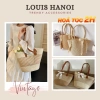 Túi Cối Đeo Vai Size Lớn Da Xịn Xò, Vintage Khóa Kéo, Phong Cách Hàn Quốc