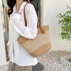Túi Cối Đeo Vai Size Lớn Da Xịn Xò, Vintage Khóa Kéo, Phong Cách Hàn Quốc 5