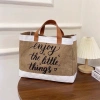 Túi Cói Đi Biển Enjoy - Xách Tay Du Lịch, Đựng Đồ Siêu Tiện Lợi Giá Ưu Đãi 65K 4