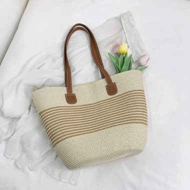 Túi cói đi biển kẻ sọc size to đeo vai, khóa kéo tiện lợi, giảm giá 106.000₫ 10 Túi cói đi biển kẻ sọc size to đeo vai, khóa kéo tiện lợi, giảm giá 106.000₫ 10