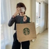 Túi Cói Đi Biển STARBUC Phòng Cách Hàn Quốc - Tiện Lợi, Sang Chảnh, Giá 35.949 VND 3