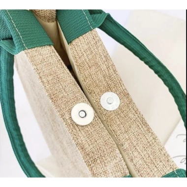 Túi Cói Đi Biển STARBUC Phòng Cách Hàn Quốc - Tiện Lợi, Sang Chảnh, Giá 35.949 VND
