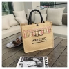 Túi cói đi biển và du lịch Hello Weekend Tua Rua Giá chỉ 59.000 giảm tới 15% 8