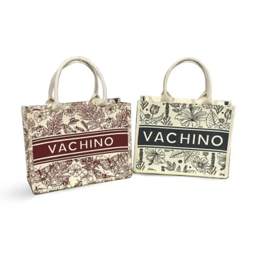 Túi cói du lịch Vintage VACHINO TX038 - hoa lá mát, thân thiện môi trường, bảo hành 12 tháng, chỉ 87.000₫ 8
