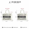 Túi cói du lịch Vintage VACHINO TX038 - hoa lá mát, thân thiện môi trường, bảo hành 12 tháng, chỉ 87.000₫ 9