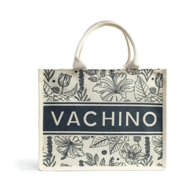 Túi cói du lịch Vintage VACHINO TX038 - hoa lá mát, thân thiện môi trường, bảo hành 12 tháng, chỉ 87.000₫ 10