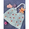 Túi cối handmade đính hoa xinh đi biển cafe học, giảm giá 139k 6