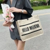 Túi Cói Hello Weekend kèm ví - Phong cách Hàn Quốc, du lịch biển 49.000 VND 3