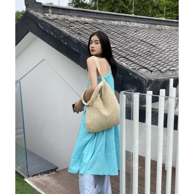 Túi cói Hobo cỡ lớn 2 dây đeo - Túi lang thang Bohemian, giảm còn 120.000 VND 4 Túi cói Hobo cỡ lớn 2 dây đeo - Túi lang thang Bohemian, giảm còn 120.000 VND 4