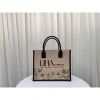 Túi Cói Kyunglab Canvas Lina 36cm - Xách công sở, du lịch, đi biển, khóa kéo, giá 129k 7