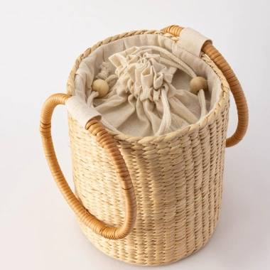 Túi cói lục bình vintage - Túi du lịch đi biển, chụp hình, giá ưu đãi 155.000₫ 2