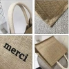 Túi cói Merci 35cm - Giỏ xách nữ thời trang, đi biển tiện lợi, giá chỉ 42.000₫ 5