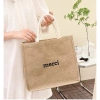 Túi Cói Merci Loại 1 có đế đệm đáy, lớp PE cao cấp chống thấm - Giá 29.000₫ 5