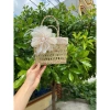 Túi cói mini siêu xinh bé gái - Đi biển, chụp ảnh vintage, trang trí, 53.000đ 10