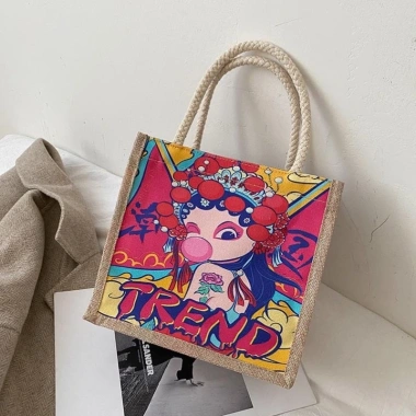 Túi Cối Mini Tote Nữ Đẹp Dễ Thương, Vintage 2.023, Giá 20,000₫