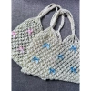 Túi cối nơ handmade nhẹ nhàng, phù hợp đi học, cà phê, đi chơi - giảm giá 140k 6