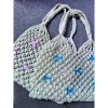 Túi cối nơ handmade nhẹ nhàng, phù hợp đi học, cà phê, đi chơi - giảm giá 140k 8