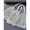 Túi cối nơ handmade nhẹ nhàng, phù hợp đi học, cà phê, đi chơi - giảm giá 140k 9