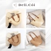 Túi Cói Nữ Mùa Hè Vintage Túi Xách Dung Tích Lớn Đa Năng Tiện Lợi 128k 2