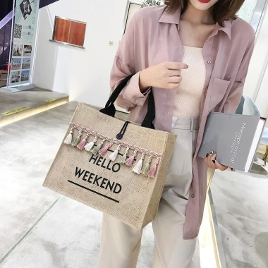 Túi Cói Phong Cách Hàn Quốc Phụ Kiện Du Lịch Đi Biển Chụp Ảnh Đẹp Giá 39.000₫
