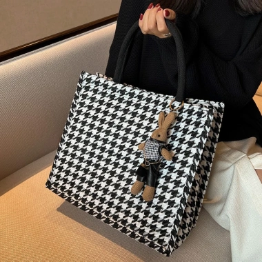 Túi cói quai xách vải canva cỡ lớn họa tiết thổ cẩm – Tote dạo phố, đi biển chỉ 42.500₫ 3