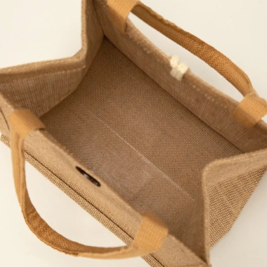 Túi Cói Vintage Đi Biển Canvas Thời Trang, Nút Cài, Chống Thấm Nước, Giá 85.000₫ 6