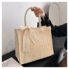 Túi cói vuông bện mix nơ ren vintage KT 22x26cm - Giảm 21% chỉ 126.000₫ 8