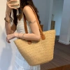Túi Cói Xịn Xò Đan Tay và Dây Da Vintage - Phong Cách Sang Chảnh Cho Chụp Ảnh 2