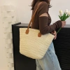 Túi Cói Xịn Xò Đan Tay và Dây Da Vintage - Phong Cách Sang Chảnh Cho Chụp Ảnh 3