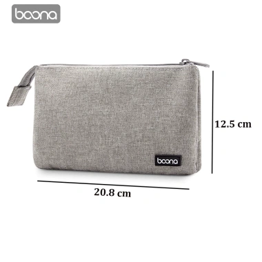 Túi công nghệ Baona BN-E002 - Đựng phụ kiện điện thoại, sạc dự phòng, cáp, chuột, tai nghe - Giá 119.000₫